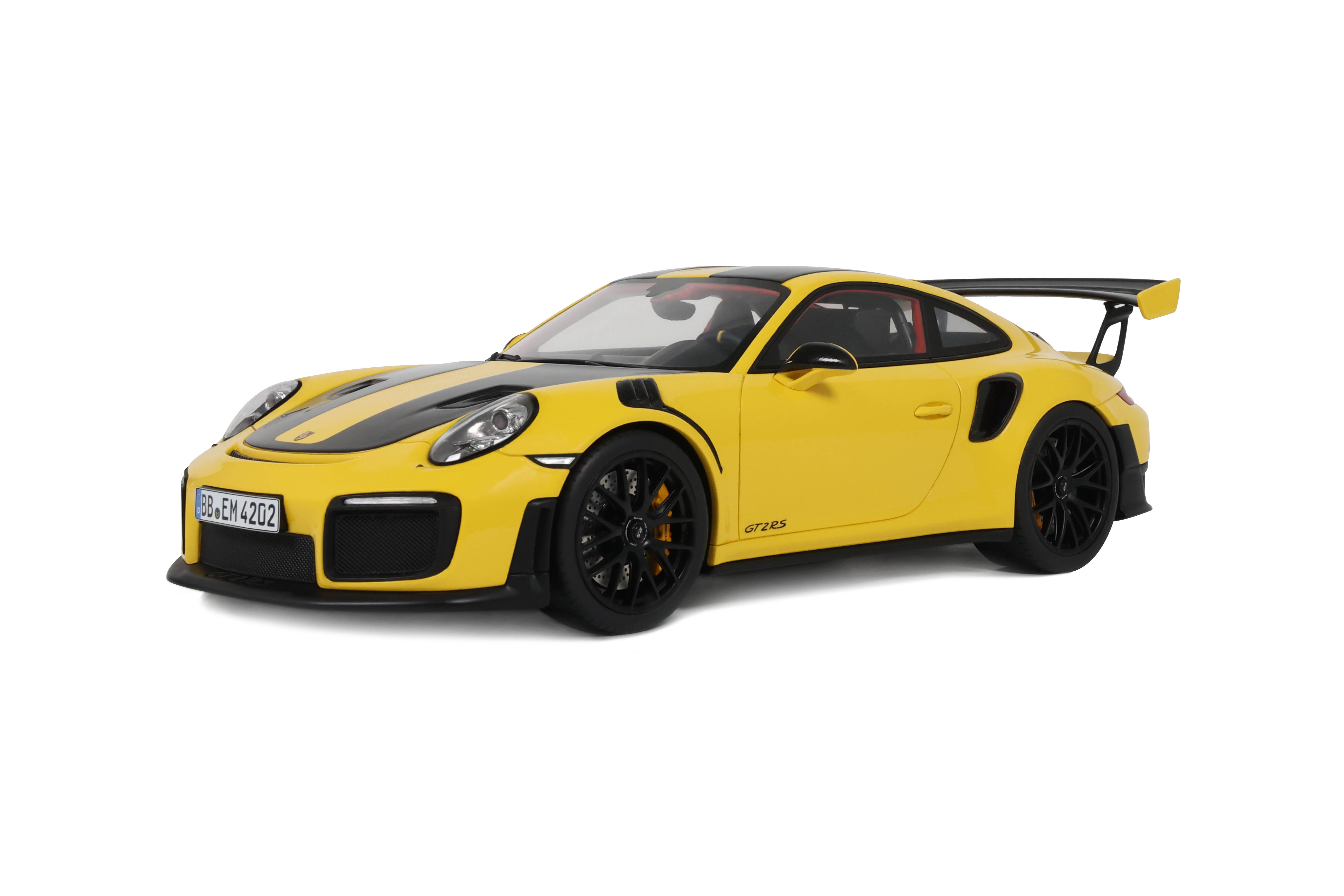 Porsche 911 (991.2) GT2 RS Nurburgring Lap Record 2017 Racing Yellow - 1:18